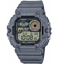 Casio WS-1700H-8AVDF Quartz Dijital Silikon Gri Organik Cam 10 ATM 49 mm Erkek Kol Saati