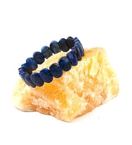 Orjinal Lapis Lazuli Bileklik ve Kutusu (Çok Renkli)