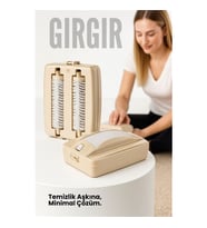 Gırgır - Kırıntı, Saç ve Tüy Toplayıcı El Süpürgesi (Portatif/Çift Fırçalı)