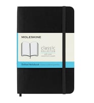 Moleskine Yumuşak Kapak Defter Siyah (Noktalı - 9x14) - 2734