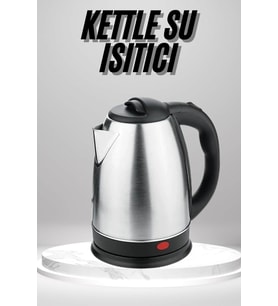 Northcity 1.8 Litre Paslanmaz Çelik Su Isıtıcı Kettle 2000W - 220-240V