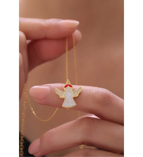 925 Ayar Gümüş Noel Charm Kolye