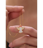 925 Ayar Gümüş Noel Charm Kolye