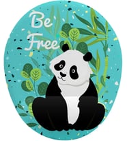 Sevimli Panda Bilek Destekli Mouse Pad
