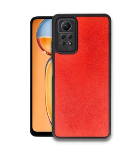 Note 12 4G Kılıf Aras Deri Kapak - Kırmızı