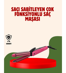 Seramik Kaplama Saç Şekillendirici  Dalga Ve Düzleştirme