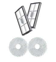 Roborock S9 & S9+ Uyumlu 2 Adet Filtre 2 Adet Paspas