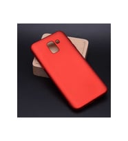 Samsung Galaxy J6 Uyumlu Kılıf Zore Premier Silikon Kapak (Kırmızı)