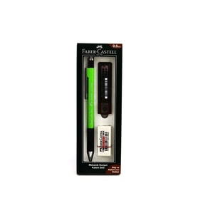 FABER-CASTELL GRİP II VERSATİL KALEM 05+UÇ+SİLGİ SETİ