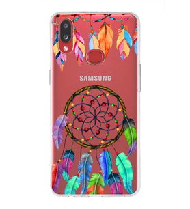PrintiFy Samsung Galaxy A10s ile Uyumlu 1mm Slim Fit Nazar Boncuğu 6 Baskılı Şeffaf  Kılıf
