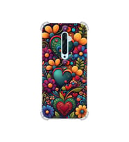 PrintiFy Oppo Reno2z ile Uyumlu Düşlerin Dansı Serisi Çiçeklerin Dansı Tasarımlı Uv Baskılı Köşe Korumalı Antişok Kılıf