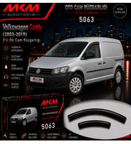 Volkswaagen Caddy (2003-2019) 2'Li Ön Mugen Cam Rüzgarlığı