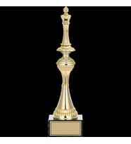 ODAK KUPA - Figürlü Kupalar - Satranç Figürlü Kupalar FG-029 A - 34 cm