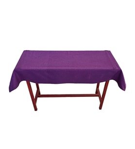 Sıra Örtüsü Pamuklu Lila (40 X 110 cm Ölçülerindeki Sıralar İçin)