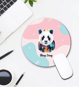 Kişiye Özel Panda Tasarımlı Mouse Pad 128