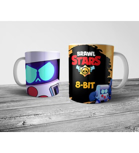 Pixxa Brawl Stars 8-Bit 8Bit Kupa Bardak Model 1