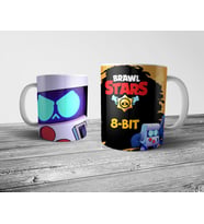 Pixxa Brawl Stars 8-Bit 8Bit Kupa Bardak Model 1