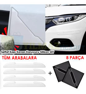 Audi Ford Volkswagen Mercedes Bmw Fiat Toyota Kia Dacia Renault Araç Kapı Kenar Köşe Dikiz Ayna Koruma Set