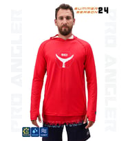 Fujin Pro Angler S24 Hooded Garnet M
