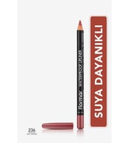 Suya Dayanıklı Dudak Kalemi (KAHVE) - Waterproof Lipliner - 236 Nut Cookie - 8690604567492