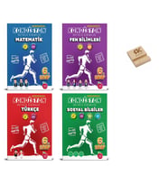 Newton 6. Sınıf Kondisyon Matematik Fen Türkçe ve Sosyal Haftalık Deneme 4lü Set + Telefon Standı