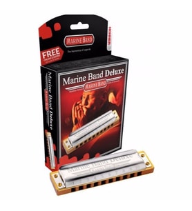 Hohner Marine Band Deluxe Mızıka (La Bemol Majör)