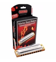 Hohner Marine Band Deluxe Mızıka (La Bemol Majör)