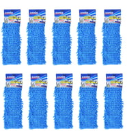 Zanix Mikrofiber Islak Kuru Nemli Makarna Şönil Palet Tablet Mop Yedeği - 50 Cm. - 10 Adet