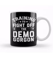 Stranger Things Training To Fight Off Demogorgon Kupa Bardak Porselen
