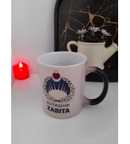 ZABITALARA ÖZEL SİHİRLİ  KUPA BARDAK