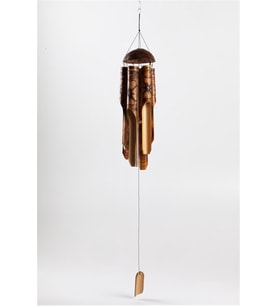 Feng Shui Coconat Bambu Rüzgar Çanı Büyük Boy (Karışık)