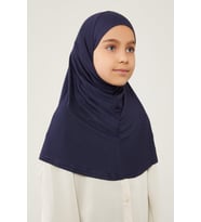 Lavender Pratik Çocuk Eşarp Lacivert CPX0309