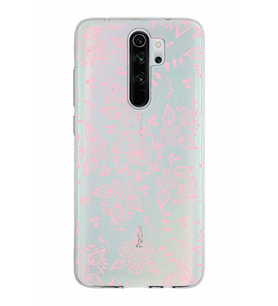 Xiaomi Redmi Note 8 Pro Uyumlu Kapak Nostalji Desen Tasarımlı Şeffaf Silikon Kılıf