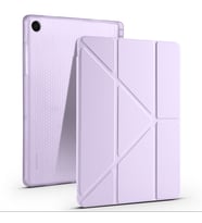 Samsung Galaxy Tab A11 Plus Uyumlu Kılıf Zore Tri Folding Kalem Bölmeli Standlı Kılıf