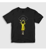 Presmono Unisex Çocuk Siyah Six Little Nightmares T-Shirt 160361tt