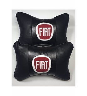 Fiat Ulysse koltuk koltuk kılıf uyumlu yastık - araç logo ve marka nakışlı 2li set