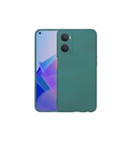 Oppo A96 4G Uyumlu Kılıf Zore Mara Lansman Kapak (Koyu Yeşil)