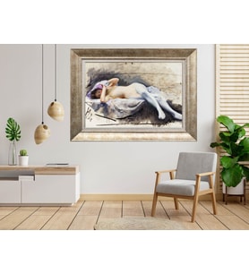 Gümüş Çerçeveli Tablo nb1552