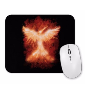 Burning The Mocking Fire Mouse Pad