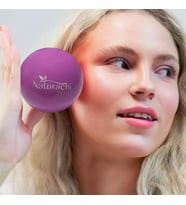 Face Yoga Ball Özel Üretimli 250 Gr Yüz Egzersiz & Masaj Topu Mor Renk
