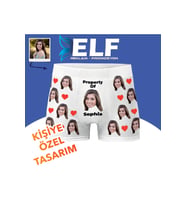 Kişiye Özel Basklı Boxer (Standart)