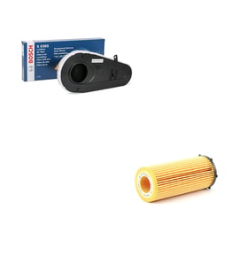 Bosch Filtre Bakım Seti BMW 5 SERİSİ F10 530 d Dizel 2011-2016 Hava + Yağ filtre