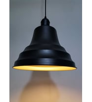 RİOLİGHT RETRO SİYAH İÇİ GOLD TEKLİ METAL SARKIT ÇAP: 27CM