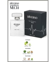 DİVERSO M131 ERKEK PARFÜM EDP 50 ML ODUNSU & ÇİÇEKSİ  T.C. Sağlık Bakanlığı ÜTS KAYITLI