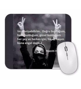 Nazım Hikmet Söz 010 Mouse Pad