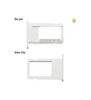 Samsung Galaxy Grand Prime G530 ile Uyumlu Sim İç Yuvası Tekli Beyaz Sim yuvası sim tepsisi sim aparatı yeni sim yuvası tekli sim tepsisi sim çekmecesi