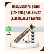 Mey İthalat® Titreşim Motorlu Erkek Saç ve Sakal Düzeltici