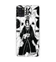 Samsung Galaxy A21S Uyumlu Itachi Uchiha Tasarımlı Şeffaf Telefon Kılıfı