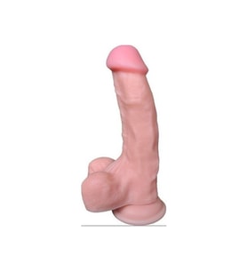 18 cm Belden Bağlamalı Realistik Dildo Penis Set