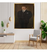 ÇERÇEVELİ ATATÜRK TABLO S719